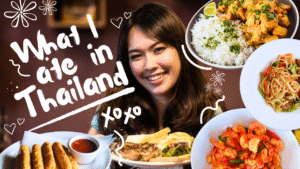 White Doodle Photo Travel Food Blog Influencer YouTube Thumbnail